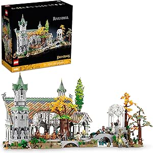 lego-icons-o-senhor-dos-aneis-valfendatm-10316-kit-de-construcao-6167-pecas - Imagem