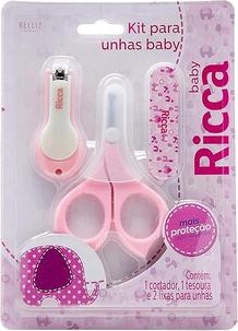 kit-manicure-baby-colors-ricca-azul-ricca - Imagem