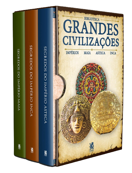 biblioteca-grandes-civilizacoes-box-com-3-livros - Imagem