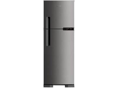 geladeira-brastemp-frost-free-duplex-375l-inox-com-compartimento-extrafrio-fresh-zone-brm44hk-n86w - Imagem