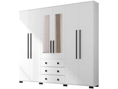 guarda-roupa-casal-com-espelho-6-portas-araplac-malu - Imagem