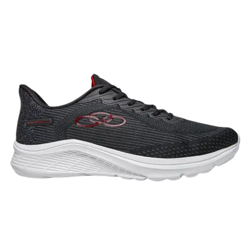 tenis-olympikus-delta-masculino-pretovermelho-kled - Imagem