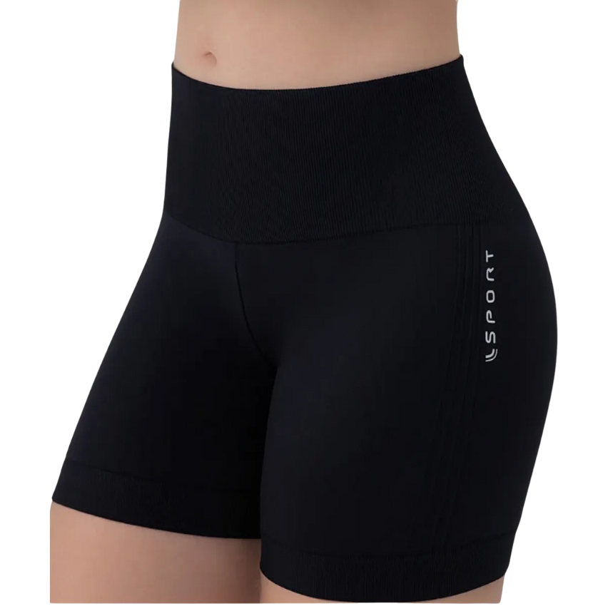 shorts-lupo-sport-feminino-academia-fitness-antimicrobial - Imagem
