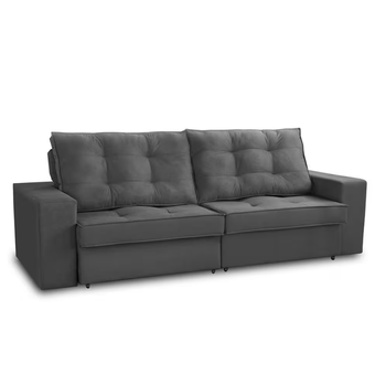 sofa-retratil-e-reclinavel-2-lugares-150m-com-molas-marcela-suede-cinza-adonai-estofados - Imagem