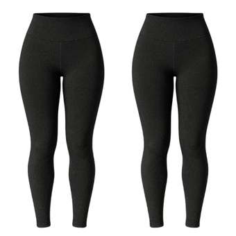 Kit 2 Calças Legging Feminina Grossa Cintura Alta Com Bolso