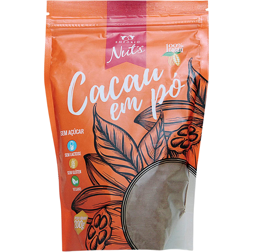 cacau-em-po-100-emporio-nuts-200g - Imagem