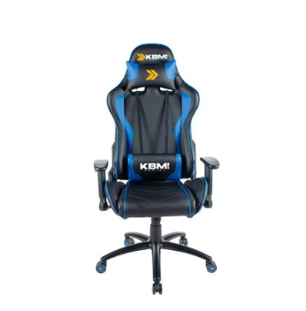cadeira-gamer-kbm-gaming-storm-cg300-preta-com-almofadas-reclinavel-descanso-de-braco-2d-kgcg300pt - Imagem