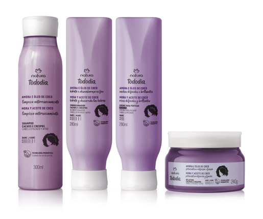 kit-cachos-tododia-amora-e-oleo-de-coco-4-produtos - Imagem