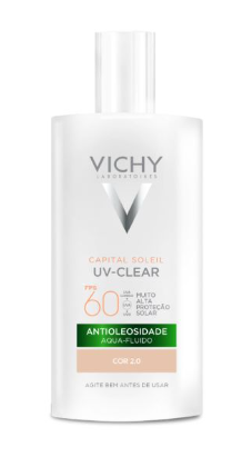 Protetor Solar Capital Soleil UV-Clear FPS60 Cor 2.0 40g Vichy
