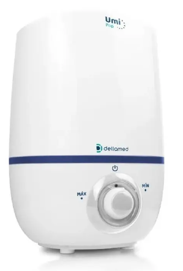 Umidificador De Ar Ultrassônico Umi Pop Health 2,3l Dellamed Cor Branco
