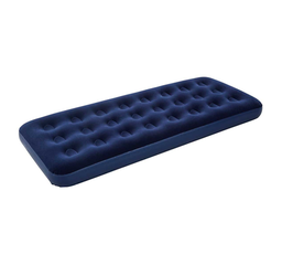 colchao-inflavel-sem-inflador-solteiro-carrefour-azul - Imagem