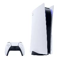 console-playstation-5-standard-edition-825gb-controle-dualsense-sem-fio-branco - Imagem