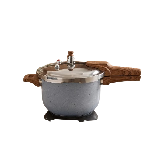 Panela de Pressão Vitrex Ceramic 4.2 L Cinza, com Indução e Antiaderente