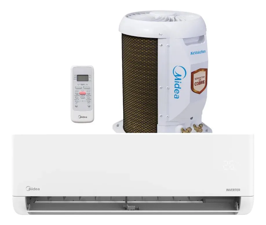 [Regional] Ar-condicionado Split 22.000 Btus Inverter Lite Frio Midea Branco