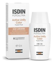protetor-solar-e-clareador-facial-com-cor-active-unify-color-fps-99-50ml-isdin - Imagem