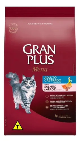 alimento-gran-plus-menu-castrados-para-gato-adulto-sabor-salmao-y-arroz-de-101-kg - Imagem
