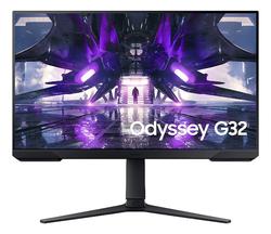monitor-gamer-samsung-odyssey-g32-27-full-hd-preto-110v220v-165hz-freesync-premium-hdmi - Imagem