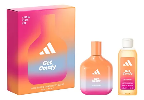 Adidas Vibes Get Comfy Kit Coffret Eau De Pafum Shower Gel (2 Produtos)