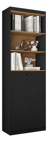 organizador-estante-livreiro-sala-escritorio-livros-cores - Imagem