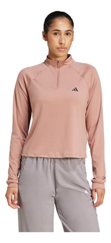 blusa-14-ziper-train-essentials-minimal-branding-adidas - Imagem