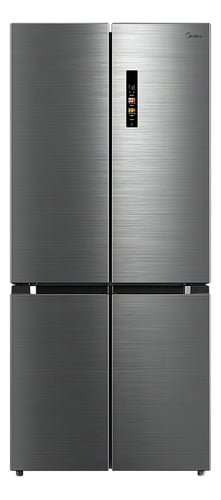 geladeira-frost-free-4p-474l-inverter-smart-cor-inox-midea-cor-prateado-110v220v - Imagem