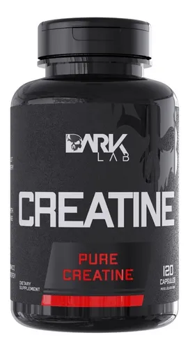 Creatina Dark Lab Premium Em Cápsula Sem Sabor De 120 Un