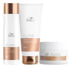 wella-kit-fusion-shampoo-condicionador-mascara-para-cabelos - Imagem