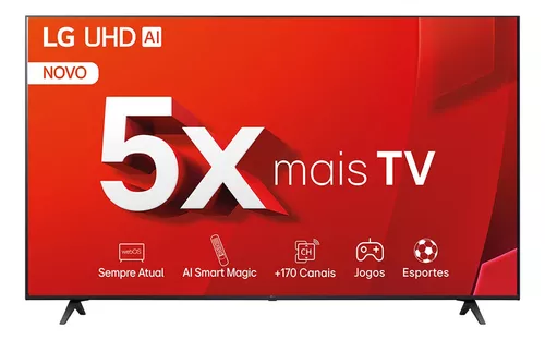 smart-tv-lg-led-55-55ut801c0sa-4k-ultra-hd-thinq-ai-webos-24-100v240v - Imagem