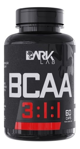 bcaa-311-60-caps-dark-lab-leucina-valina-e-isoleucina-sabor-sem-sabor - Imagem