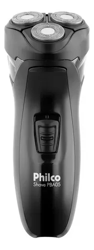 barbeador-eletrico-shave-pba05-philco-bivolt-cor-preto-110v220v - Imagem