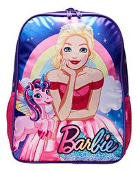 mochila-escolar-p-meninas-barbie-sereia-com-19l-luxcel-cor-violeta-desenho-do-tecido-lisa - Imagem