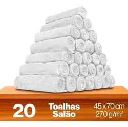 kit-20-toalhas-de-rosto-para-salao-profiline-promocao - Imagem