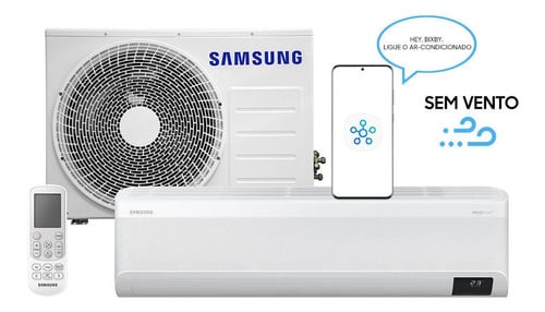 ar-condicionado-split-inverter-samsung-windfree-22000-btus-so-frio-branco-220v - Imagem