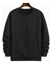 blusa-frio-masculina-moletom-basico-liso-minimalista-felpado - Imagem