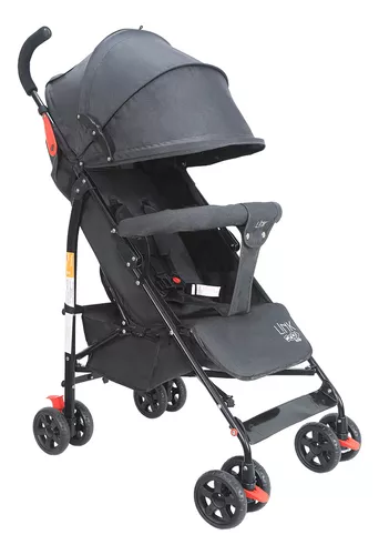 carrinho-de-bebe-guarda-chuva-modo-berco-link-maxi-baby-cor-preto - Imagem