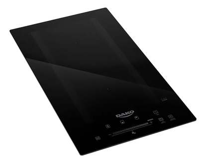 Cooktop De Indução 2 Bocas Dako Com Zona Flexível e 9 Níveis de Potência Mais Turbo