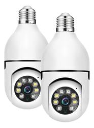 kit-2-cameras-lampadas-wifi-giratoria-full-hd - Imagem