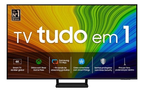 samsung-smart-tv-55-polegadas-qled-4k-gaming-hub-airslim-55q70d-1dst - Imagem