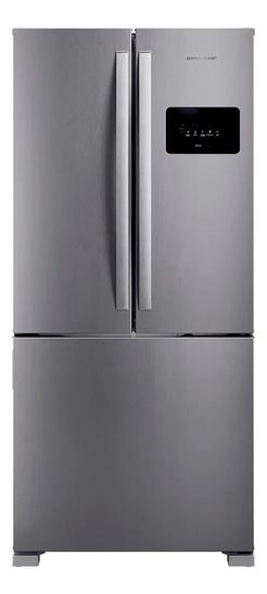 Geladeira Com Freezer Inverter Brastemp Bro85mk Con Capacidad De 559l Inox