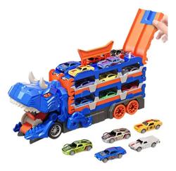 caminhao-dinossauro-transporte-6-carrinhos-maleta-u9ru - Imagem