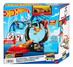 hot-wheels-city-pista-ataque-do-morcego-mattel-cor-multicolorido - Imagem