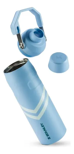 Garrafa Térmica Aerolight F.flow Cornflower Stanley 710ml Cornflower Chevron Lisa