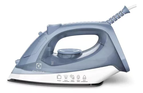Ferro de Passar Seco e Vapor Electrolux Efficient Base antiaderente Vapor Vertical Extra 1200W de Potência Cabo 1,35m ESI10
