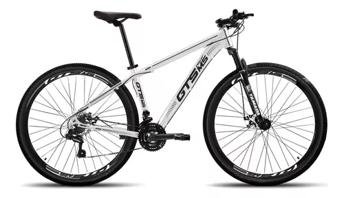 bicicleta-mountain-bike-gts-pro-m5-techs-29-aro-29-tamanho-do-quadro-15-branco - Imagem