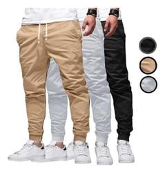 kit-3-calca-jeans-sarja-masculina-jogger-punho-rasgada-slim - Imagem
