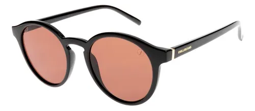oculos-de-sol-feminino-eco-redondo-marrom - Imagem