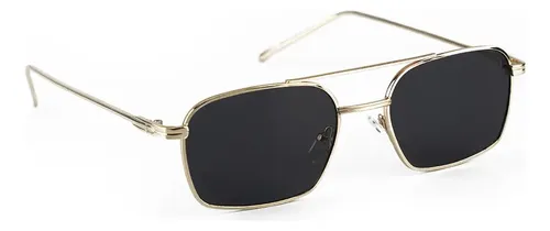 Óculos De Sol Uv400 Saint Germain Smith Black Gold