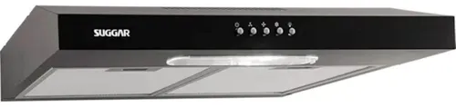 Suggar Depurador De Ar Slim 60cm 3 Vel. Preto 220v Dps162pt