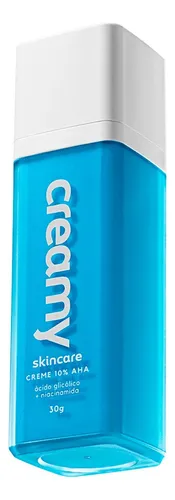 creamy-skincare-acido-glicolico-30g-reduz-poros-dilatados-melhora-a-pele-hidratacao-profunda-e-intensa-controla-o-brilho-excessivo-todos-os-tipos-de-pele-noturno-4dh5 - Imagem