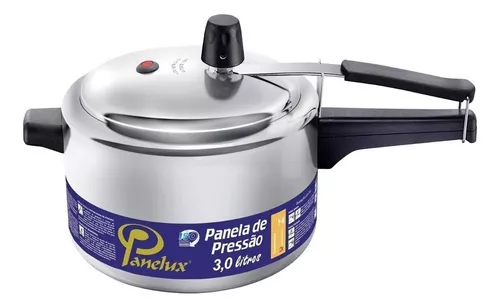 panela-de-pressao-panelux-aluminio-polido-3-litros-cor-polida - Imagem